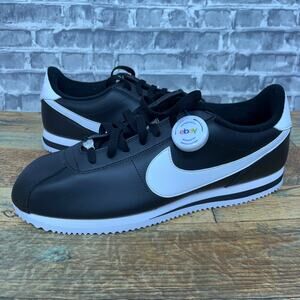 Nike Cortez ‘72 OG 819719-012 Basic Leather Black White Silver Mens Size 13 New